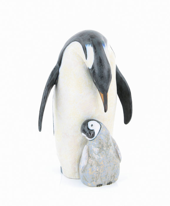 LLADRO 'PENGUIN LOVE' JOSE JAVIER MALAVIA GROUP FIGURE MODEL 2519