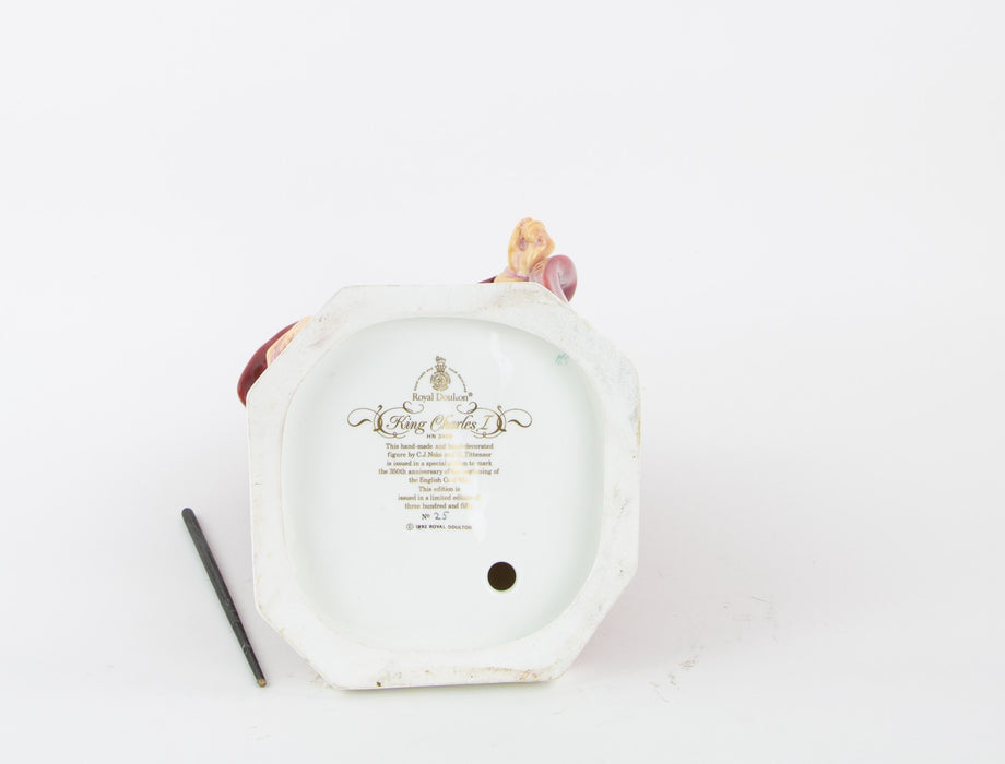 ROYAL DOULTON 'KING CHARLES I' LARGE LIMITED EDITION PRESTIGE FIGURE HN3459 COA