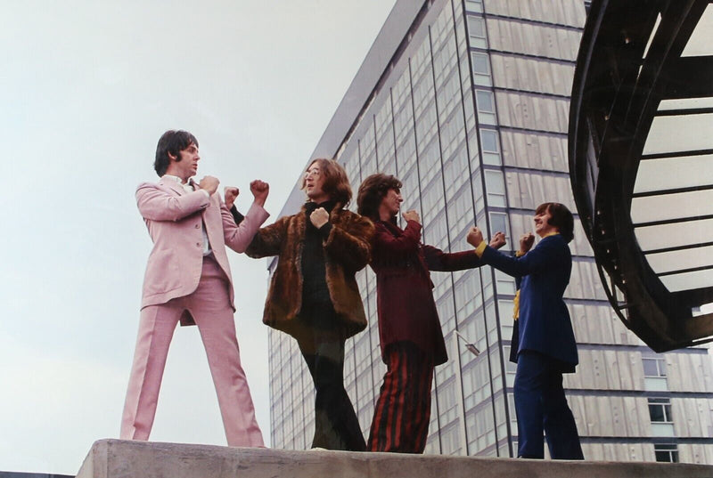 TOM MURRAY, 'THINGS TO COME', LIMITED EDITION BEATLES PRINT 73/195, SIGNED & COA