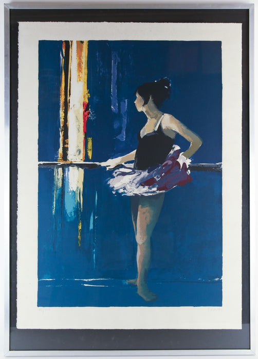 DONALD HAMILTON FRASER, 'DANCER - REFECTED LIGHT', LIMITED EDITION PRINT, SIGNED