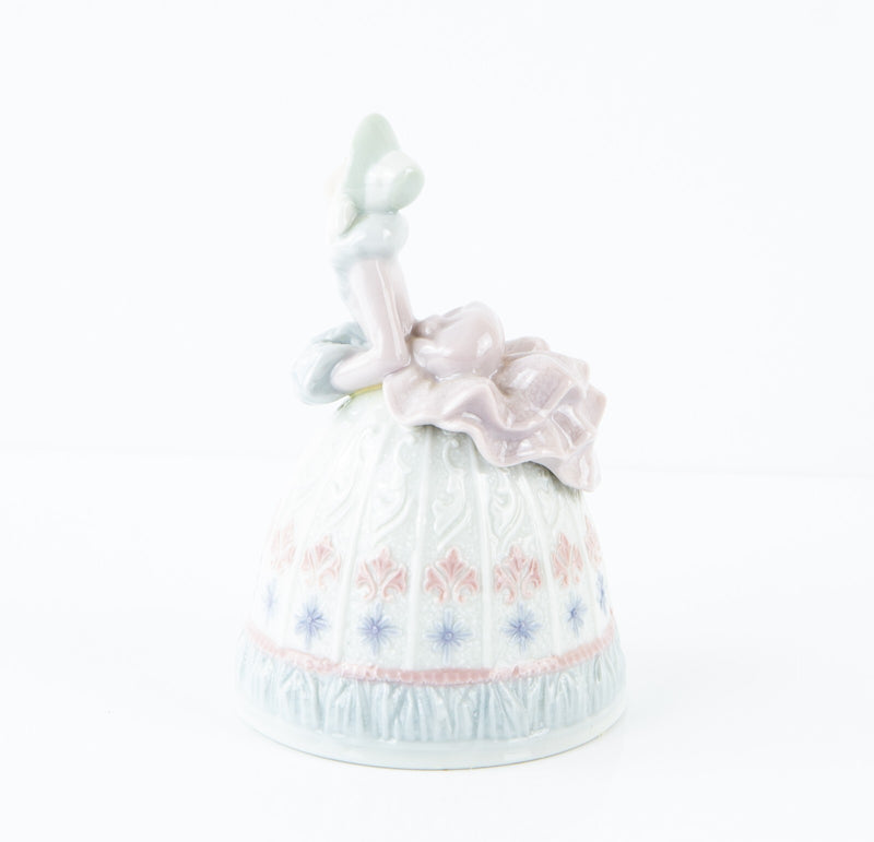 LLADRO 'SOUNDS OF WINTER' CHRISTMAS BELL FIGURE MODEL 5954, BOXED