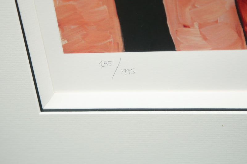 TODD WHITE, 'WHEN ANGELS SELL THEIR WINGS', LIMITED EDITION PRINT 255/295 SIGNED