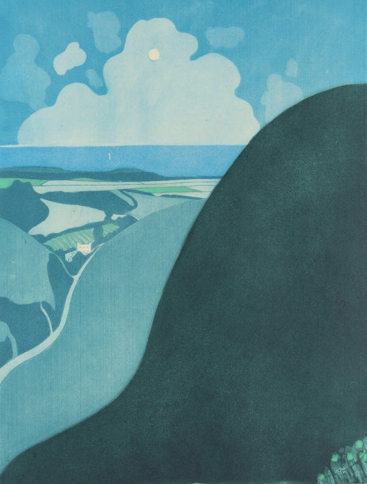 JOHN BRUNSDON, 'SLEEPING', LIMITED EDITION ETCHING AQUATINT PRINT 3/100, SIGNED