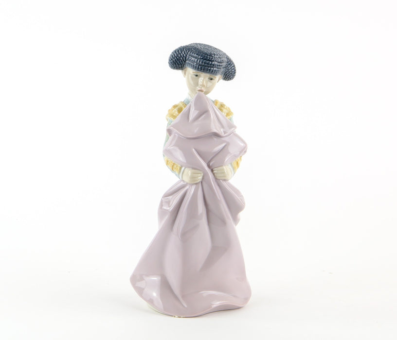 LLADRO 'TIMID TORERO' MATADOR BULLFIGHER BOY FIGURE MODEL 6437, BOXED
