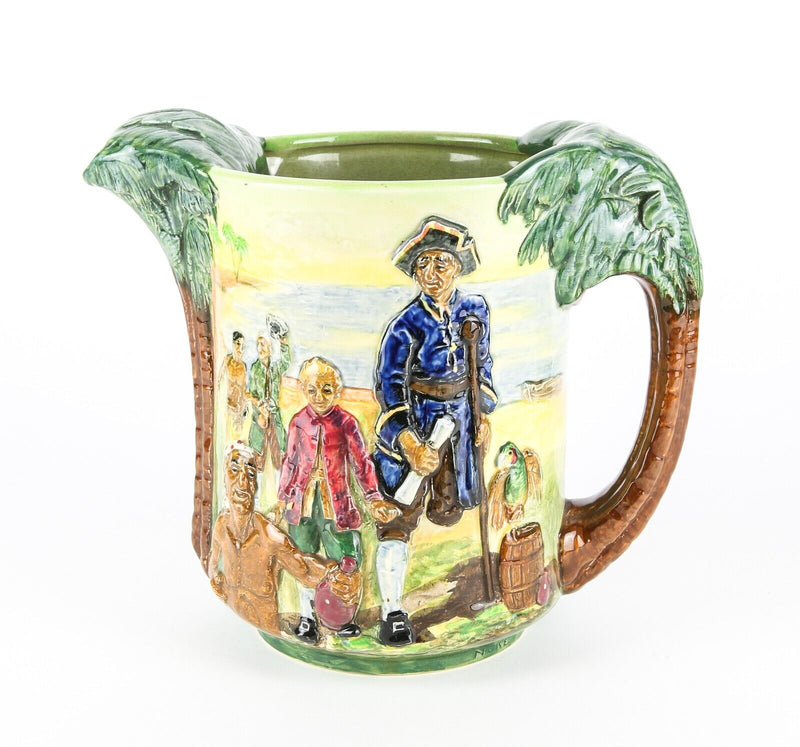 ROYAL DOULTON 'TREASURE ISLAND' LIMITED EDITION LONG JOHN SILVER JUG 364/600