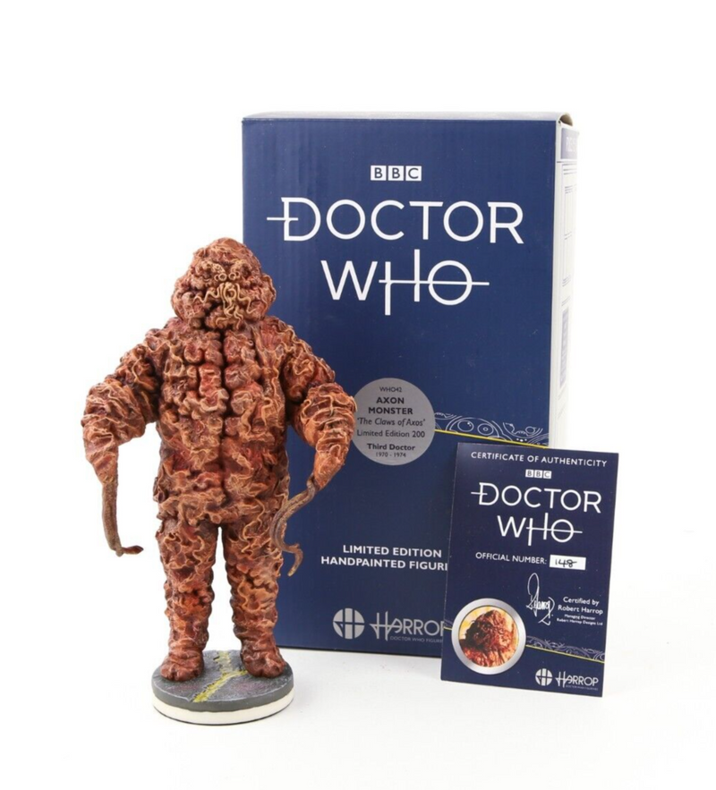ROBERT HARROP 'AXON MONSTER' DR DOCTOR WHO LIMITED EDITION FIGURE WHO42, BOXED