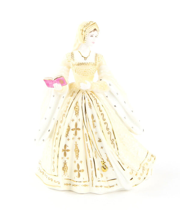 WEDGWOOD 'CATHERINE OF ARAGON' LIMITED EDITION HENRY VIII WIFE FIGURE CW398
