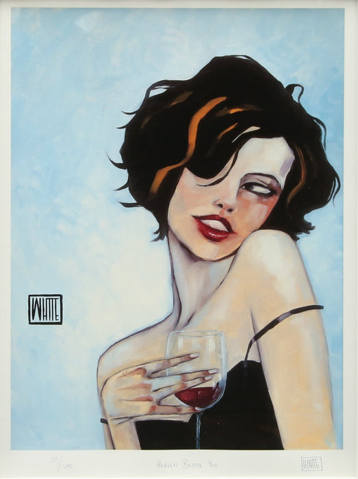 TODD WHITE, 'HEAVEN BESIDE YOU', LIMITED EDITION PRINT 38/295, SIGNED