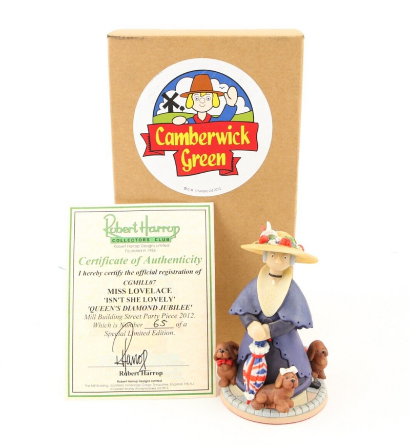 ROBERT HARROP 'ISN'T SHE LOVELY' CAMBERWICK GREEN MISS LOVELACE FIGURE CGMILL07