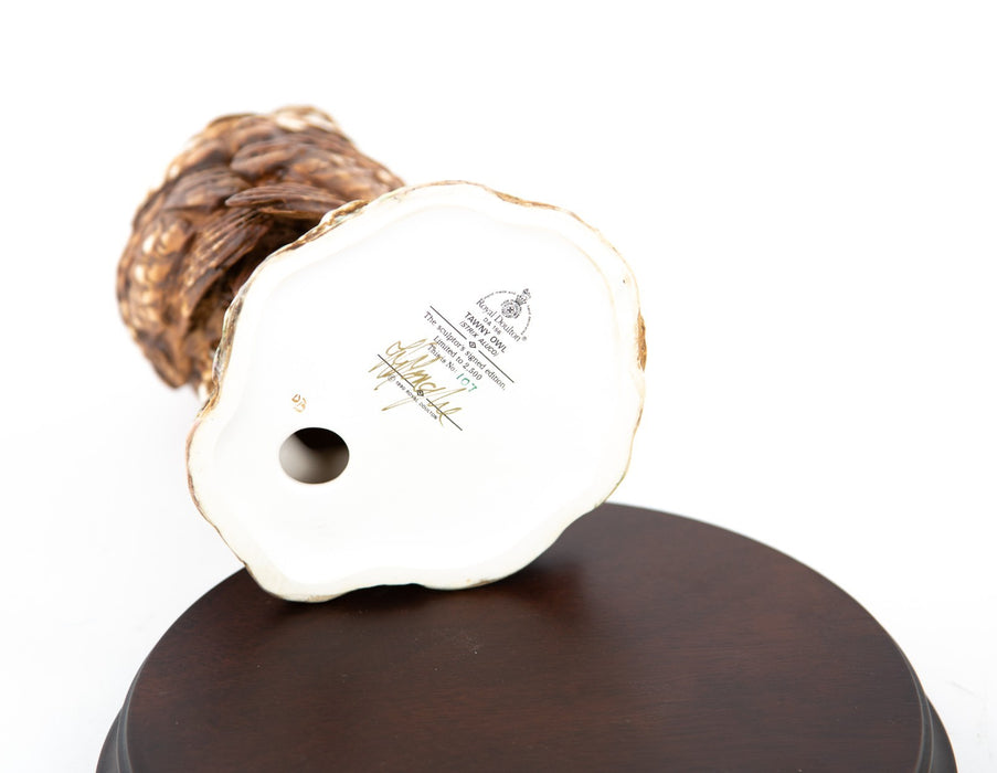 ROYAL DOULTON 'TAWNY OWL' LIMITED EDITION FIGURE MODEL DA156 & COA 26CM