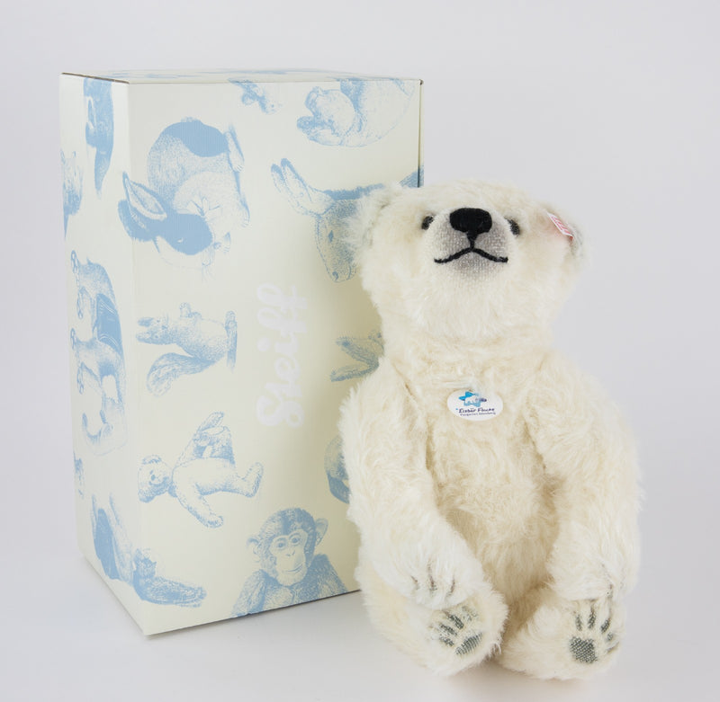 STEIFF 'FLOCKE POLAR BEAR MASTERPIECE' LIMITED EDITION TEDDY 036989, BOXED & COA