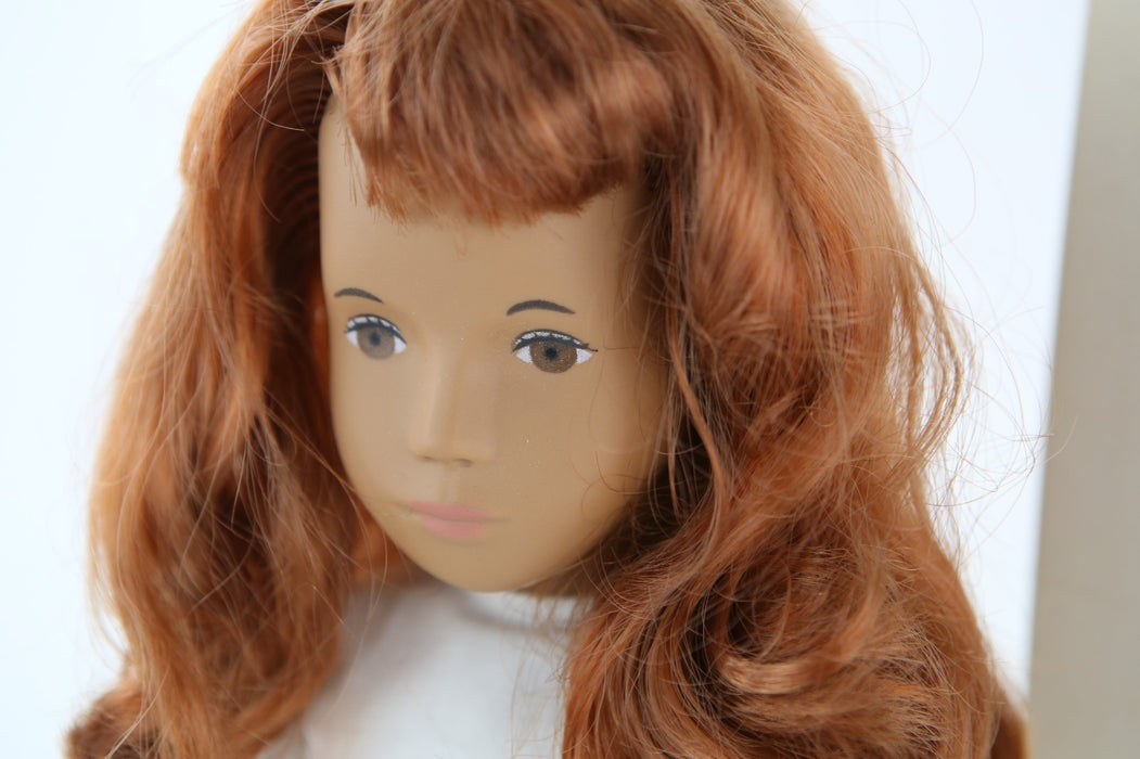 TRENDON SASHA DOLL - REDHEAD WHITE DRESS GIRL 108 433-778, BOXED