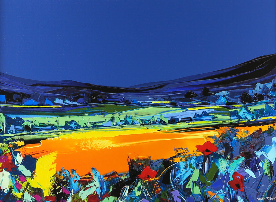 DUNCAN MACGREGOR 'SUMMER MEADOW' LIMITED EDITION LANDSCAPE PRINT 126/195 & COA