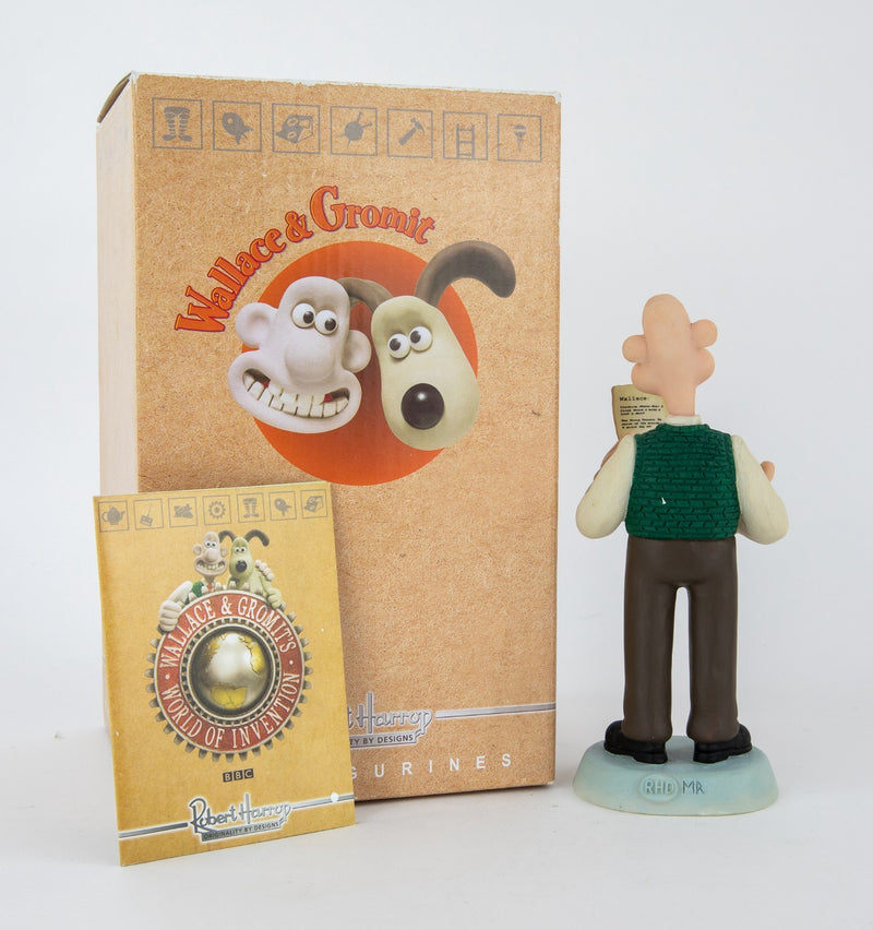 ROBERT HARROP 'WALLACE' WALLACE & GROMIT FIGURE MODEL WG13, BOXED