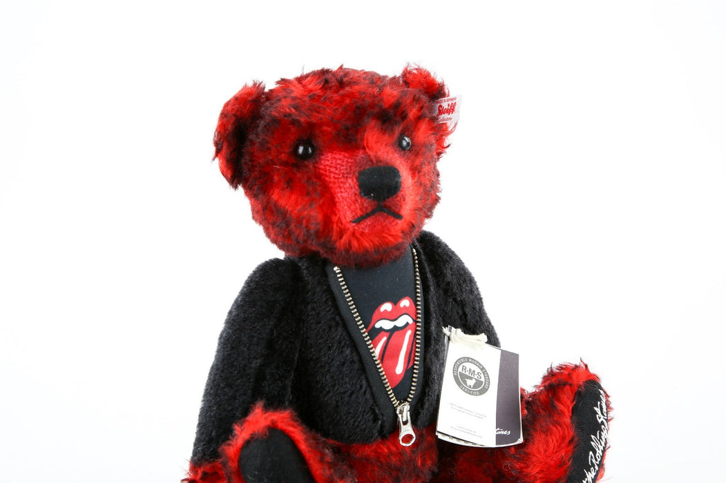 STEIFF ROCKS 'THE ROLLING STONES' LIMITED EDITION TEDDY BEAR 355967, BOXED & COA