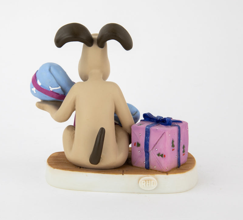 ROBERT HARROP 'CHRISTMAS WRAPPED UP!' WALLACE & GROMIT FIGURE WGCS15, BOXED