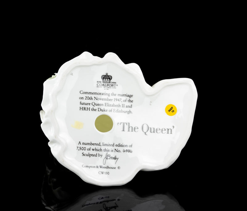 COALPORT 'THE QUEEN' LIMITED EDITION ROYAL BRIDES FIGURE MODEL