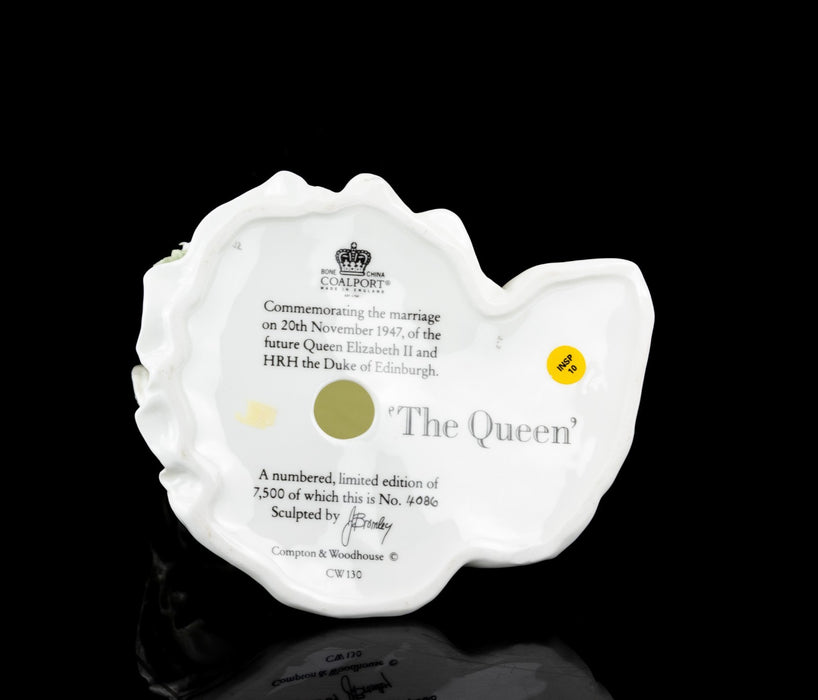 COALPORT 'THE QUEEN' LIMITED EDITION ROYAL BRIDES FIGURE MODEL