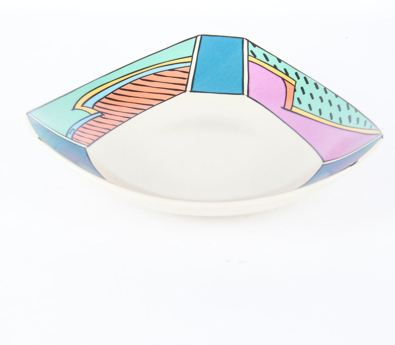 DOROTHY HAFNER FOR ROSENTHAL STUDIO LINE 'FLASH' RETRO TRIANGULAR SERVING BOWL