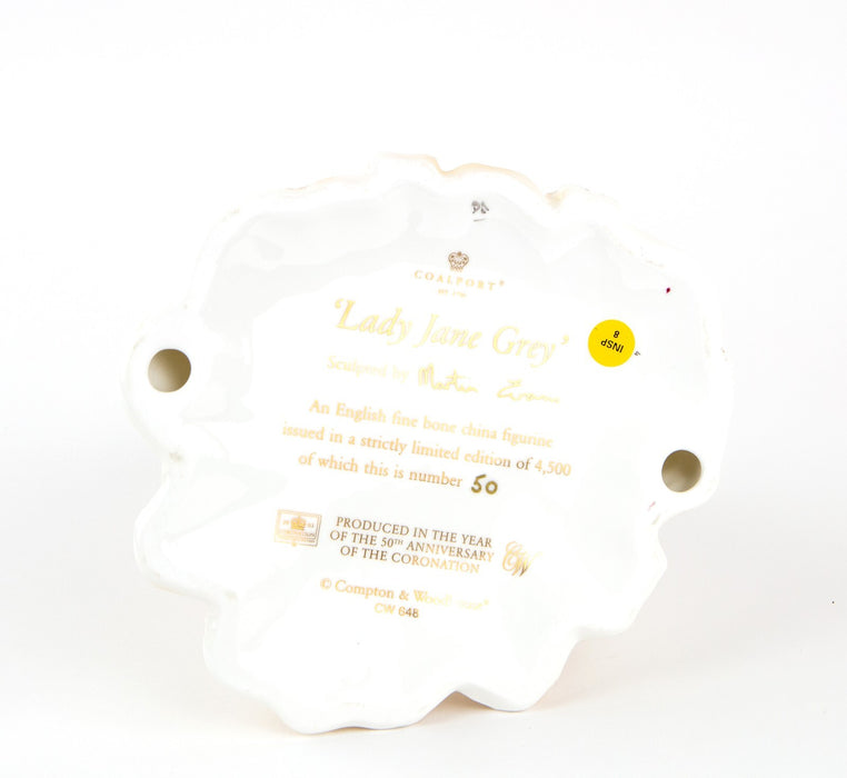 COALPORT 'LADY JANE GREY' LARGE LIMITED EDITION FIGURE MODEL CW648