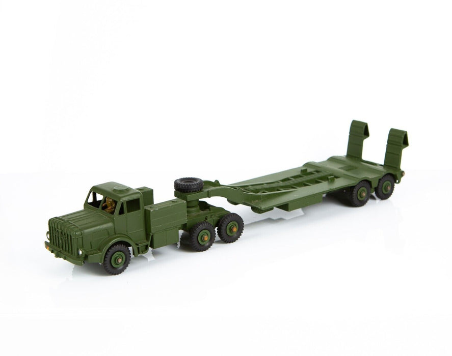 DINKY SUPERTOYS 'TANK TRANSPORTER' VINTAGE DIECAST MILITARY ARMY MODEL 660 BOXED