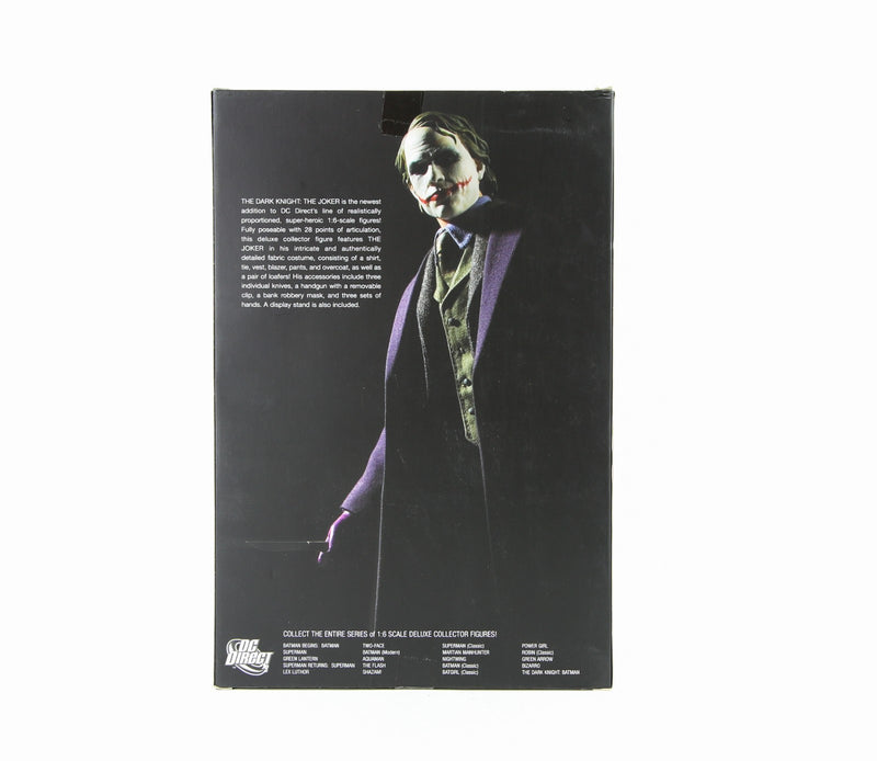 BATMAN, THE DARK KNIGHT - DC DIRECT JOKER 1:6 SCALE DELUXE COLLECTOR FIGURE, BOX