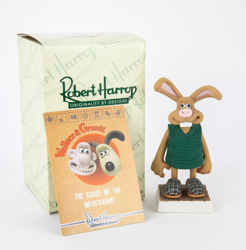 ROBERT HARROP 'HUTCH' WALLACE & GROMIT FIGURE MODEL WGFG04, BOXED