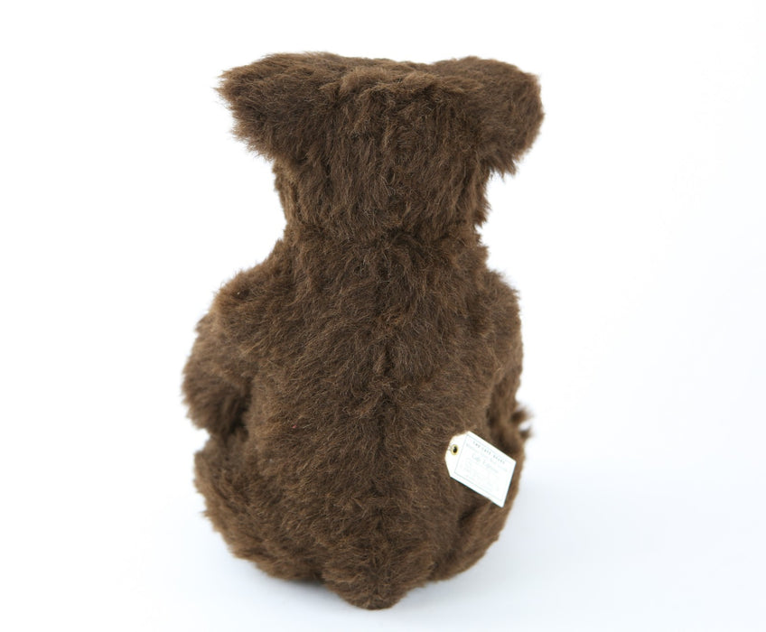 R JOHN WRIGHT - 'CAFÉ ESPRESSO' LIMITED EDITION TEDDY BEAR 12/125, BOXED & COA