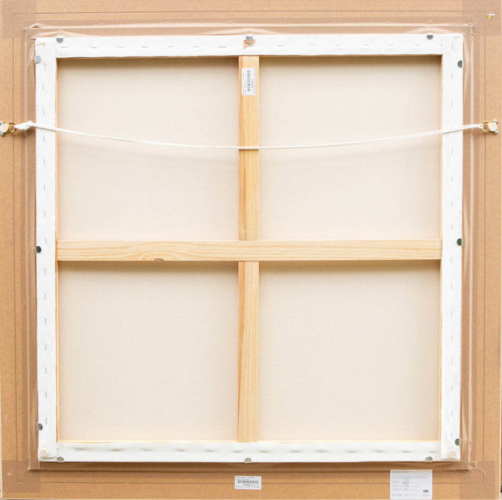 VICKY PALMER, 'BEAUFORT - OF COURSE!', FOXHOUND DOGS, LARGE OIL PAINTING, SIGNED