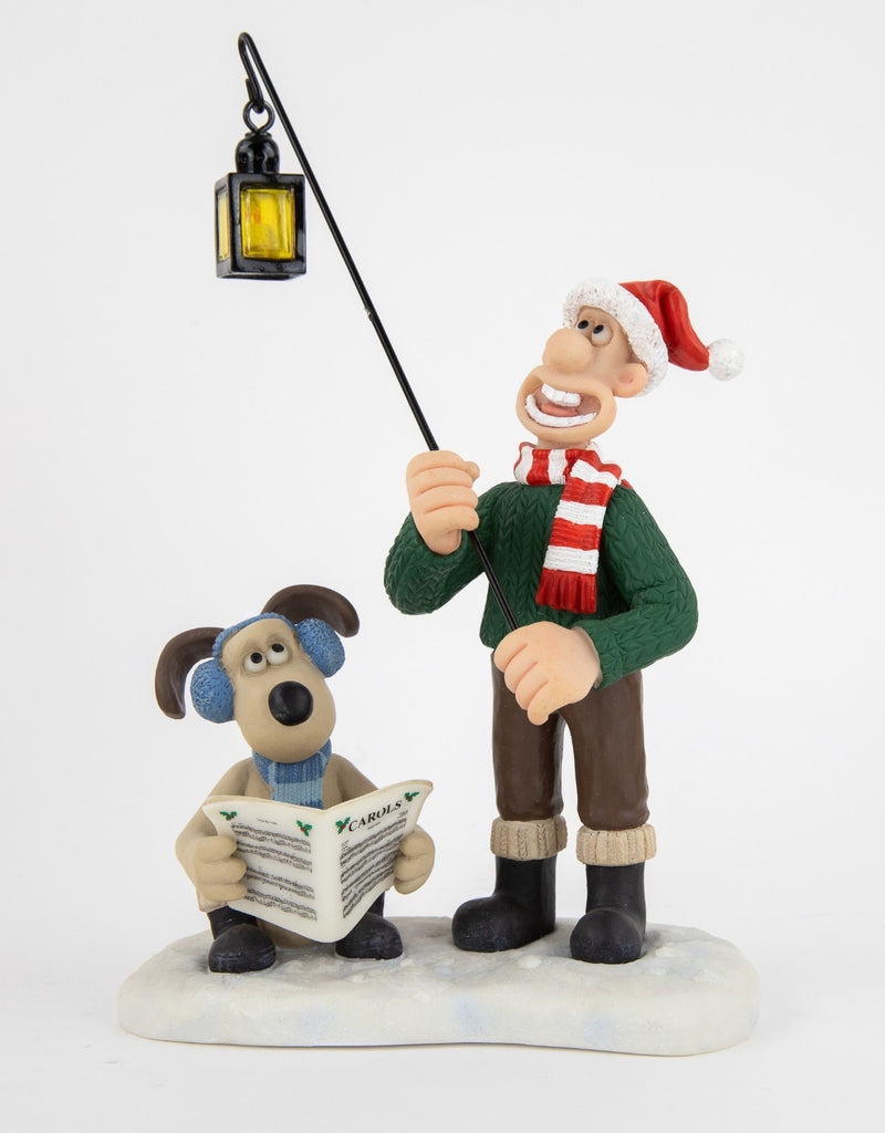 ROBERT HARROP 'CRACKING CAROLS' WALLACE & GROMIT FIGURE MODEL WGCS11, BOXED