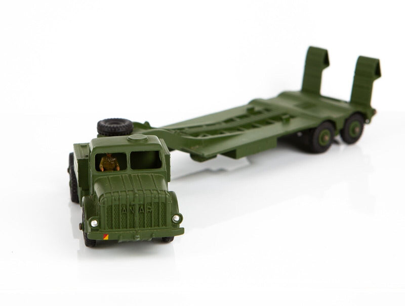 DINKY SUPERTOYS 'TANK TRANSPORTER' VINTAGE DIECAST MILITARY ARMY MODEL 660 BOXED
