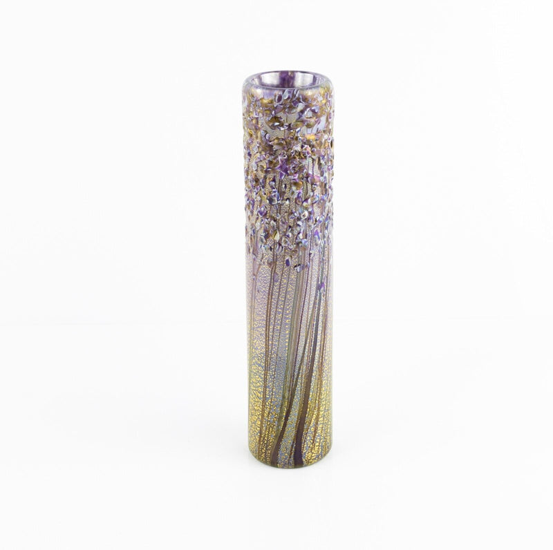TIMOTHY HARRIS FOR ISLE OF WIGHT 'SUMMER' GLASS COLLECTORS CLUB VASE, SIGNED