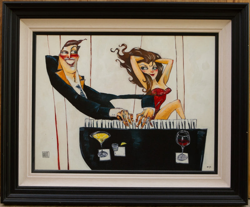 TODD WHITE, 'HE'S GOT HER KEYS', LARGE ARTISTS PROOF LIMITED EDITION PRINT 7/9