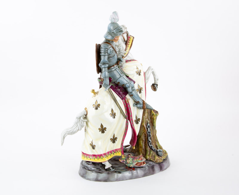 ROYAL DOULTON 'ST GEORGE AND THE DRAGON' RARE & LARGE PRESTIGE FIGURE HN2856