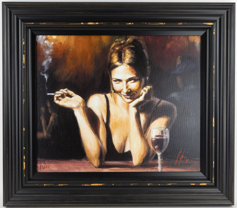 FABIAN PEREZ, 'SELLING PLEASURES', LIMITED EDITION PRINT 31/35 & COA