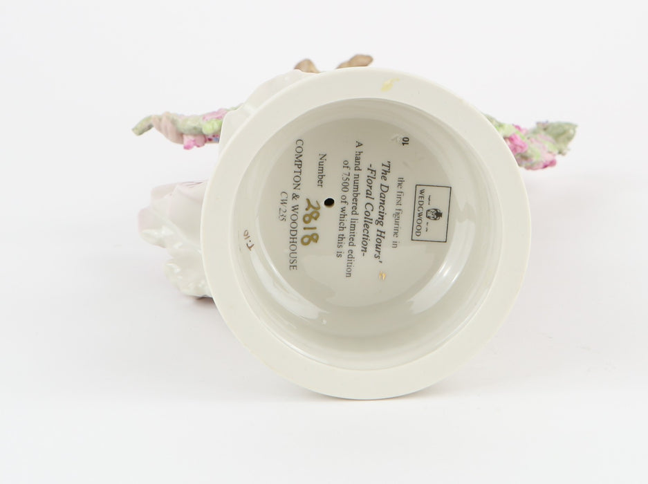 WEDGWOOD 'THE DANCING HOURS' FLORAL COLLECTION LIMITED EDITION FIGURE CW235