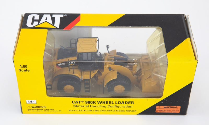 CAT 980K WHEEL LOADER - 1:50 PRECISION DIGGER MODEL TOY 55289, BOXED