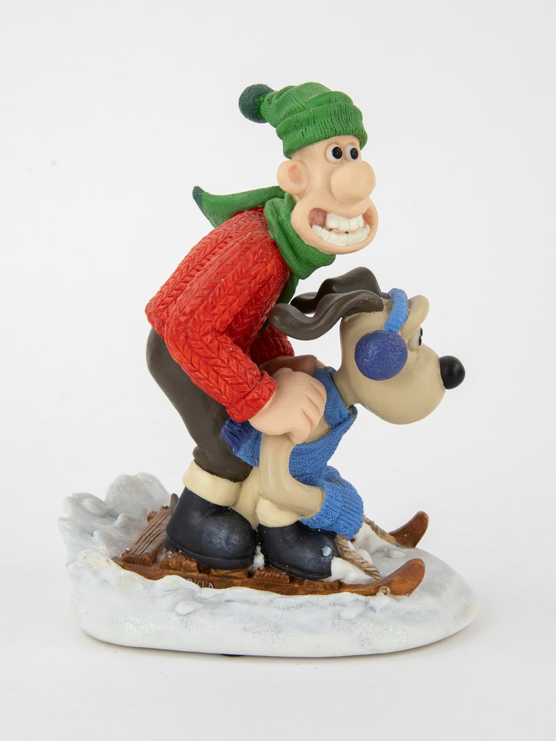 ROBERT HARROP 'A GRAND SLEIGH OUT!' WALLACE & GROMIT FIGURE WGCS13, BOXED
