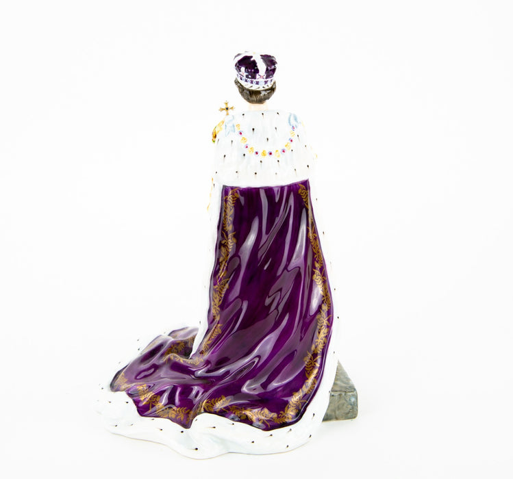 ROYAL DOULTON 'QUEEN ELIZABETH II' LIMITED EDITION FIGURE HN3436, BOXED & COA