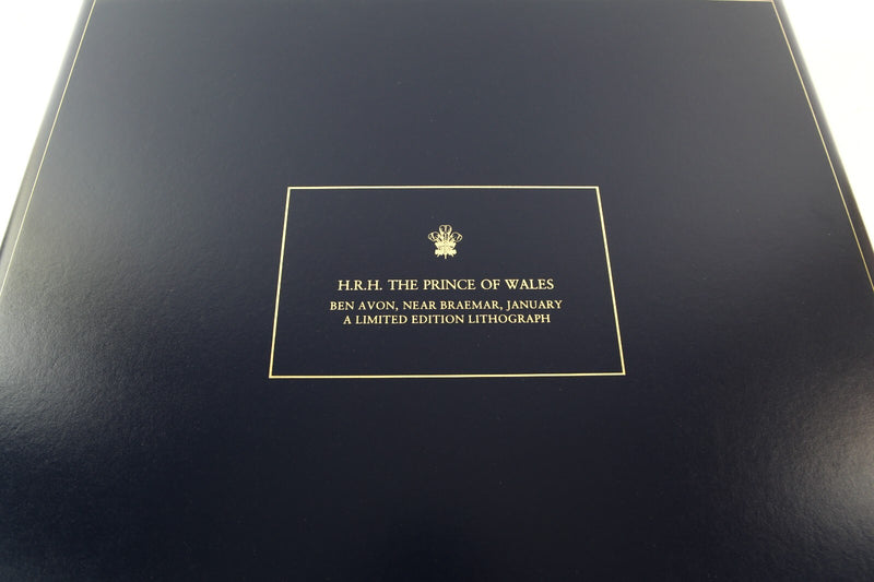 KING CHARLES III / PRINCE OF WALES 'BEN AVON' SIGNED LIMITED EDITION PRINT 81/100 & COA