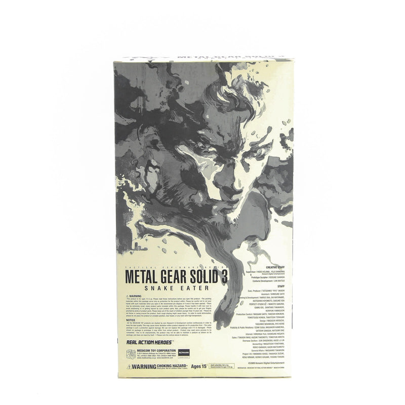 METAL GEAR SOLID 3 - MEDICOM TOYS 'SNAKE EATER' ACTION FIGURE, BOXED