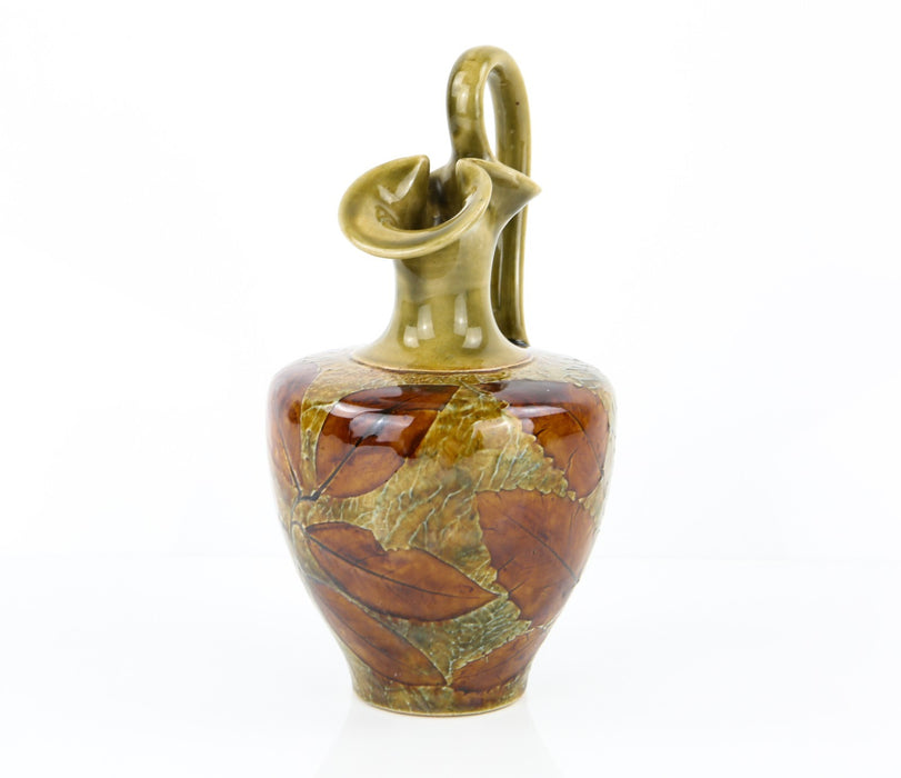 ROYAL DOULTON AUTUMN FOLIAGE LEAF PATTERN STONEWARE JUG 7571
