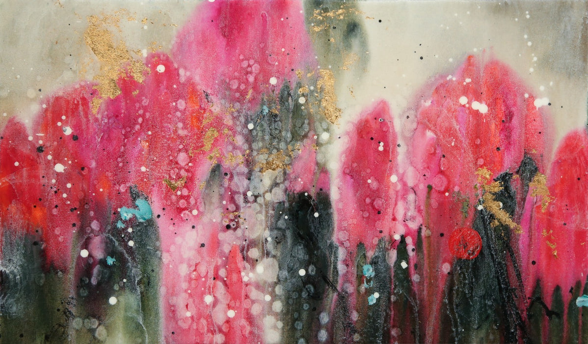 DANIELLE O'CONNOR AKIYAMA, 'SATISFY MY SOUL II', ORIGINAL PAINTING, SIGNED