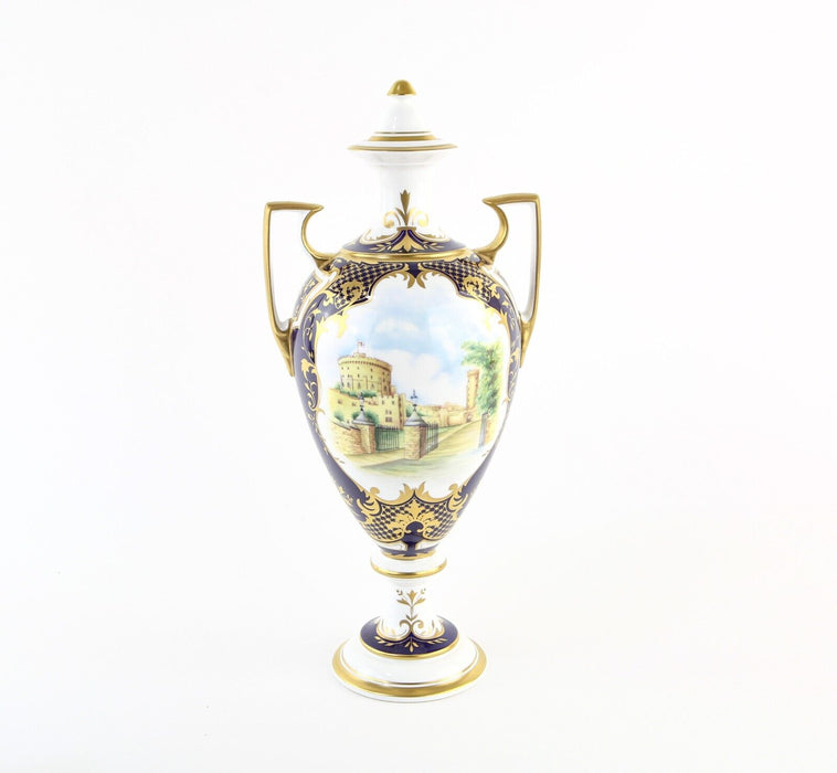 SPODE 'BALMORAL VASE' ERII QUEEN ELIZABETH II GOLDEN JUBILEE  8/100