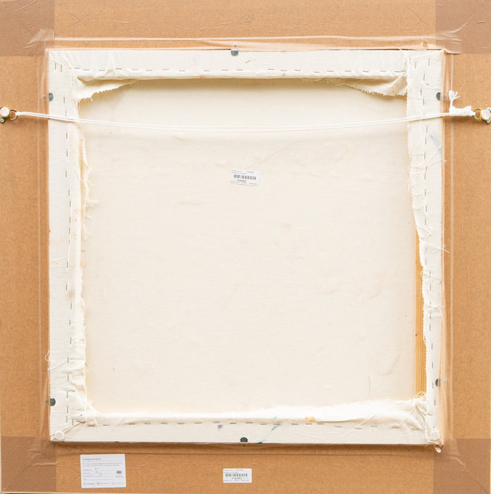 LYNN RODGIE 'WHEAT EARS IN THE WIND' LANDSCAPE, LARGE ORIGINAL PAINTING, SIGNED