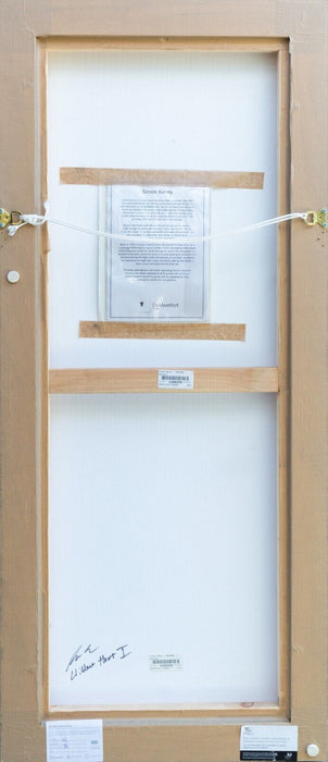 SIMON KENNY, 'WILD HEART I', ABSTRACT CLOUDS, LARGE ORIGINAL OIL PAINTING SIGNED