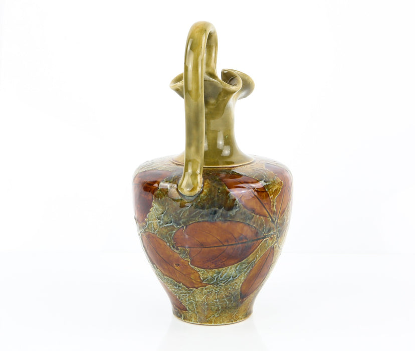 ROYAL DOULTON AUTUMN FOLIAGE LEAF PATTERN STONEWARE JUG 7571