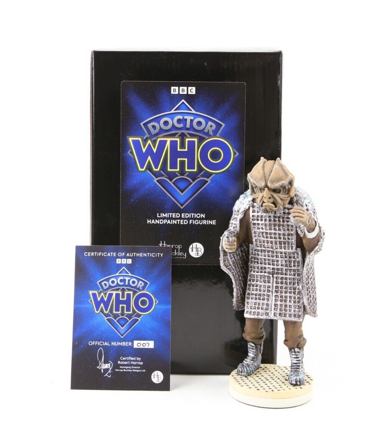 ROBERT HARROP 'KRAAL STYGGRON' DOCTOR WHO LIMITED EDITION FIGURE WHO52, BOXED