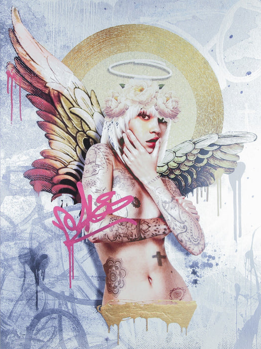 MATT HERRING, 'FALLEN ANGEL', ARTIST PROOF LIMITED EDITION PRINT 6/15 & COA