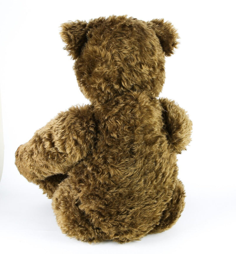 STEIFF 'TEDDY 1907 BRAUN 70' LARGE LIMITED EDITION BROWN BEAR 406010 & C.O.A.